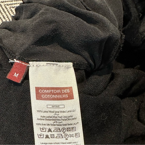 Wool and Silk Comptoir des Cottonniers tunic dress - Picture 11 of 11